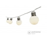 Home LED villanykörte fényfüzér, 20 LED, melegfehér