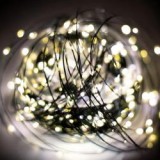 Home micro LED-es meleg fehér fényfüzér, 150m (ML1500WW)