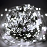 HOME ML1500WH micro LED-es fényfüzér, 150 m, 1500db hidegfehér micro LED, 8 program, időzítés, hálózati adapter, távirányító, kül- és beltéri kivitel