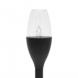 Home MX717 napelemes kerti lámpa, 12db-os display, műanyag, 2 db hidegfehér LED, kültéri, beltéri