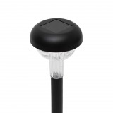 Home MX761 napelemes kerti lámpa, 1 db színváltó LED, akkumulátor, leszúrható, műgyanta, 15db-os display