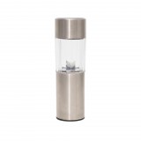 Home MX810 napelemes kerti lámpa, 12db-os display, műanyag, 1 db hidegfehér LED, kültéri, beltéri