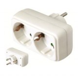 Home (NV 22) hálózati elosztó, 2 földelt aljzat