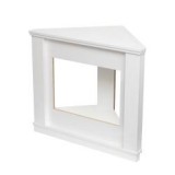 Home sarokkeret, FKKI 03 kandallóhoz, fehér (FKKF05)