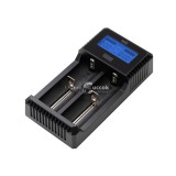 Home SBC 2 akkumulátortöltő, Li-ion és Ni-Mh akkumulátorok töltésére, rövidzárlat elleni védelem, powerbank funkció, fordított p