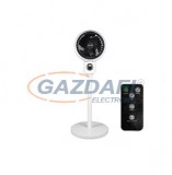 HOME SFR 20 Álló ventilátor távirányítóval, fehér, 20 cm, 50W