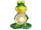 HOME Szolár kerti lámpa, béka (MX 642)