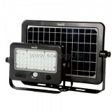 HOME Szolár paneles LED reflektor, mozgásérzékelős 10 W 1100 LM SOM-FLP_1100_SOLAR