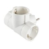 Home (TPF-36) földelt hálózati T-elosztó