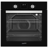 HOMEFORT HSB64DGB Beépíthető Sütő 9 funkcióval,80 L,Gőztisztítás