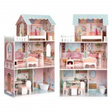 Homelux Barbie babaház bútorral