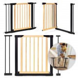 Homelux Biztonsági korlát 74-100 cm lépcsőkhöz és ajtókhoz fémből és fából