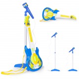 Homelux Elektromos gitár mikrofon állvány gyerekeknek mp3 kék