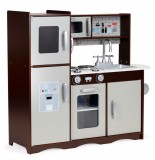 Homelux Fa gyerekkonyha szekrényekkel és hűtővel