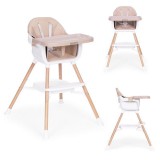 Homelux Gyerek etetőszék 2 az 1-ben bézs