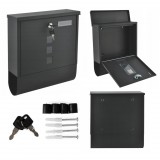 Homelux Két oldalról nyitható acél postaláda