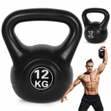 Homelux Kettlebell 12 kg fekete