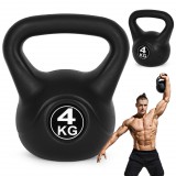 Homelux Kettlebell 4 kg fekete