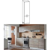 Homelux Konyhaszekrény LT1250 tölgyfa sonoma-fehér