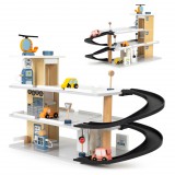 Homelux Nagy fa garázs lifttel autók helikopter autómosó