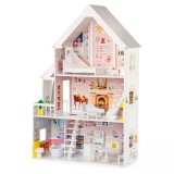 Homelux XXL Pudrowa Mansion fa babaház 3 emeletes