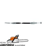 Honda F-501 54510-733-R80 kuplung kábel, L 1,150 m, L kábelköpeny 0,95 m