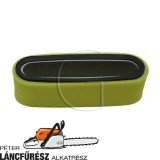 Honda GV340, GV400 = 11 HP 17211 891 004 levegőszűrő, L 216 mm, W 63,5 mm