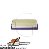 Honda GXV140 17211 ZG9 800 levegőszűrő, L 135 mm, W 59 mm, H 23 mm