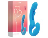 Honey Play Box Harmony Duo - okos felcsatolható nyelves vibrátor (kék)