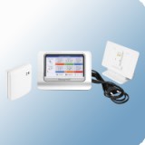 Honeywell ATP921 Wi-Fi Evohome okos szabályzó alapcsomag (ATC928WIFI zónamenedzser + ATF800 asztali talp + BDR relémodul)