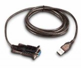 Honeywell Intermec USB to Serial Adapter Fekete 1,8 M USB A típus DB-9 soros kábel