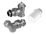 Honeywell Termosztatikus radiátorszelep SZETT - eurokónuszos, sarok, KM, DN15 (T3019+V2036+V2437)