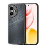 Honor 400 5G hátlaptok, telefon tok, kamera védelemmel, műanyag, fekete, Dux Ducis Aimo