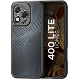 Honor 400 Lite 5G hátlaptok, telefon tok, kamera védelemmel, műanyag, fekete, Dux Ducis Aimo