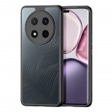 Honor Magic7 Lite 5G hátlaptok, telefon tok, kamera védelemmel, műanyag, fekete, Dux Ducis Aimo