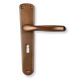 Hoppe Milano kilincs 55 Kulcsos F4