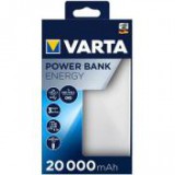 Hordozható akkumulátor, 20000 mAh, VARTA