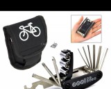 Hordozható kerékpárjavító készlet