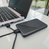 Hordozható külső HDD/SSD meghajtó ház Fekete színben ORICO 25PW1-U3 2.5"