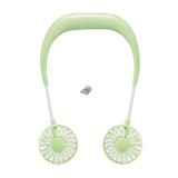 Hordozható Mini Nyakba Akasztható Ventilátor Fehér Színben