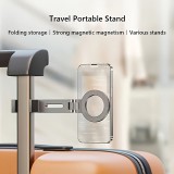 Hordozható, Visszahúzható 360 Fokos bőröndre szerelhető telefon tartó