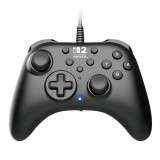 Hori Horipad Turbo, Nintendo Switch 2, Official, Programozható, USB, Fekete, Vezetékes kontroller