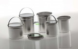 Horpeta 2,5L-es Fém oldószeres vödör (tetővel)