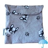 Horváthné Pális Rita e.v. 9422 Harka, Alpesi utca 34 B hello@ritakreativ.hu Boston terrier uzsonnás tasak