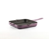 Hósse zománcozott öntöttvas grill serpenyő 28cmx28cm, levendula (HOS-KIEG-030)