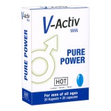 HOT V-Active - étrend-kiegészítő kapszula férfiaknak (20db)