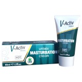 Hot V-Active - stimuláló unisex maszturbációs krém (50ml)