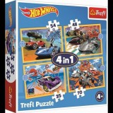 Hot Wheels 4 az 1-ben puzzle - Trefl (029333)