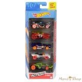 Hot Wheels - Action - 5 db-os autó készlet (GHP64)