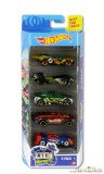 Hot Wheels - HW City Vs. Robo Beasts - 5 db-os autó készlet (GHP63)